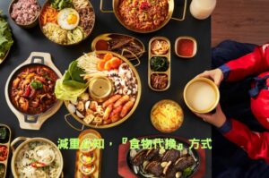 減重必須了解，食物代換的方式
