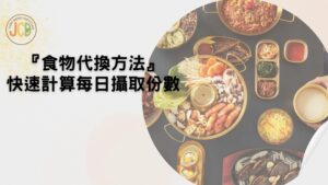 食物代換方法